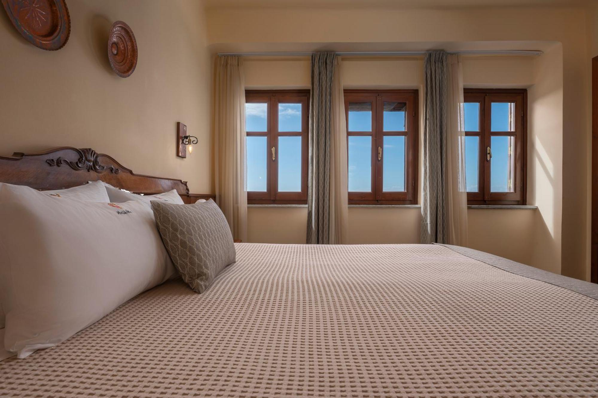 Archontiko Melanthi Hotell Makrinítsa Rum bild