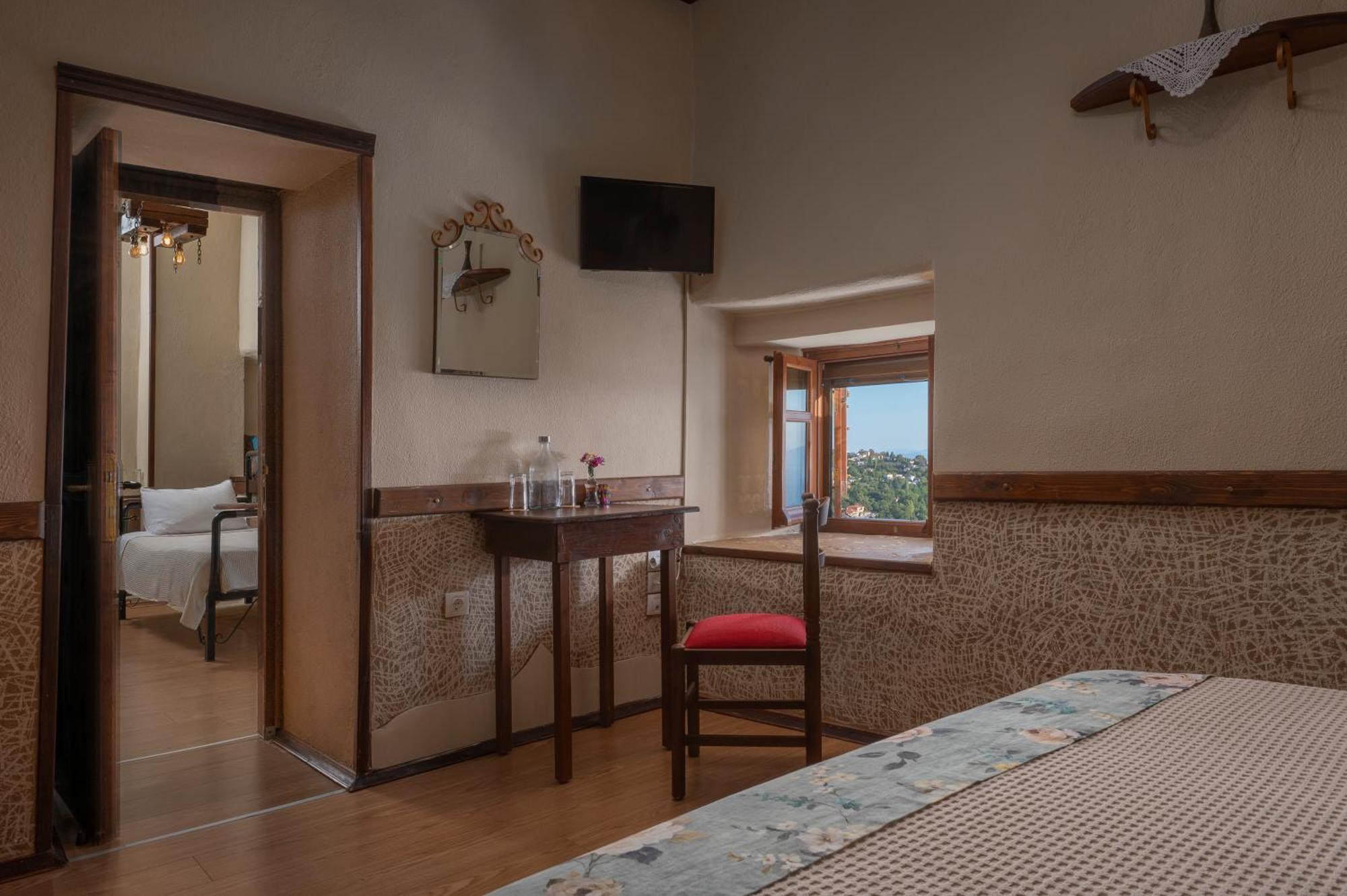 Archontiko Melanthi Hotell Makrinítsa Rum bild