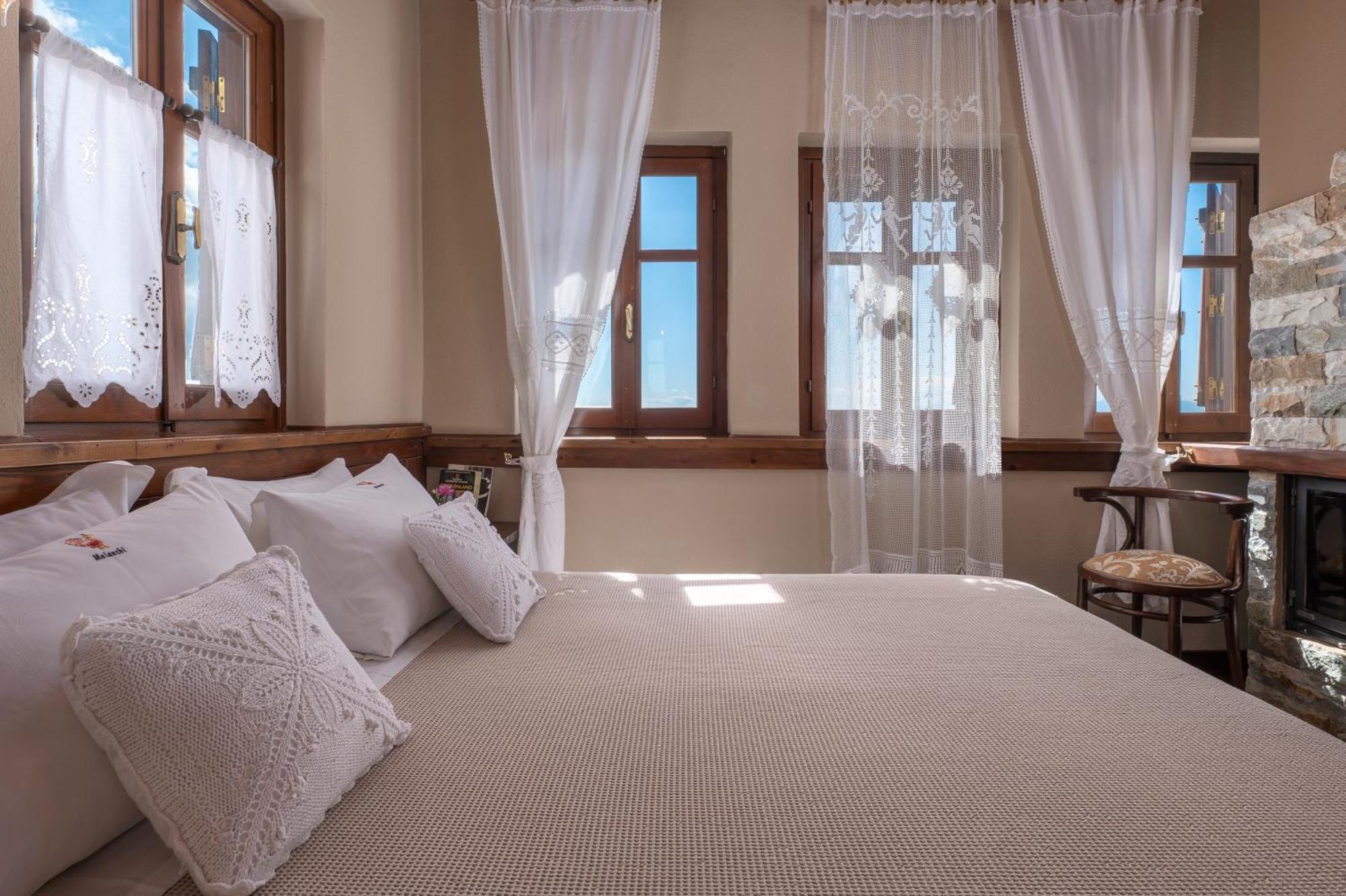 Archontiko Melanthi Hotell Makrinítsa Rum bild