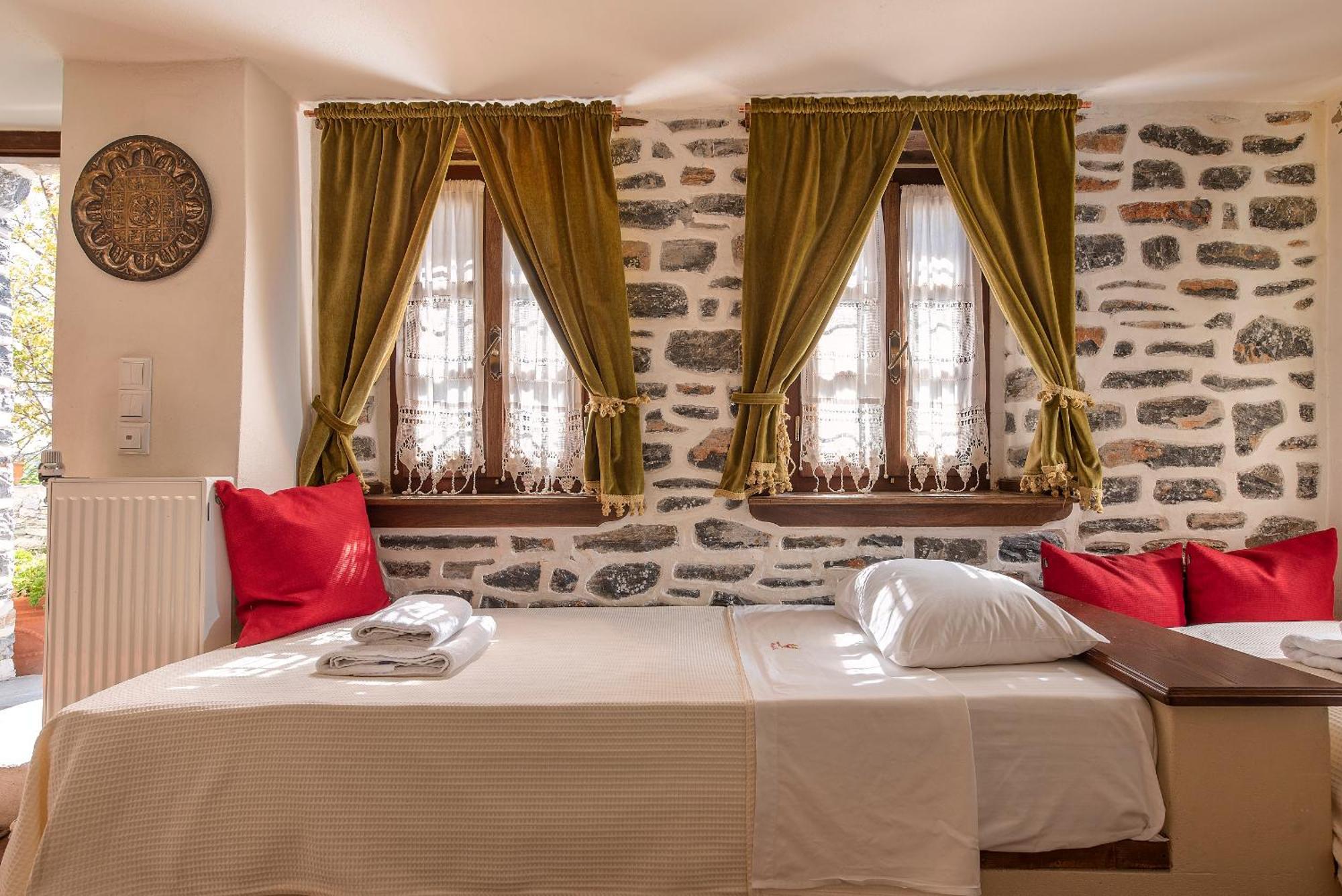 Archontiko Melanthi Hotell Makrinítsa Rum bild